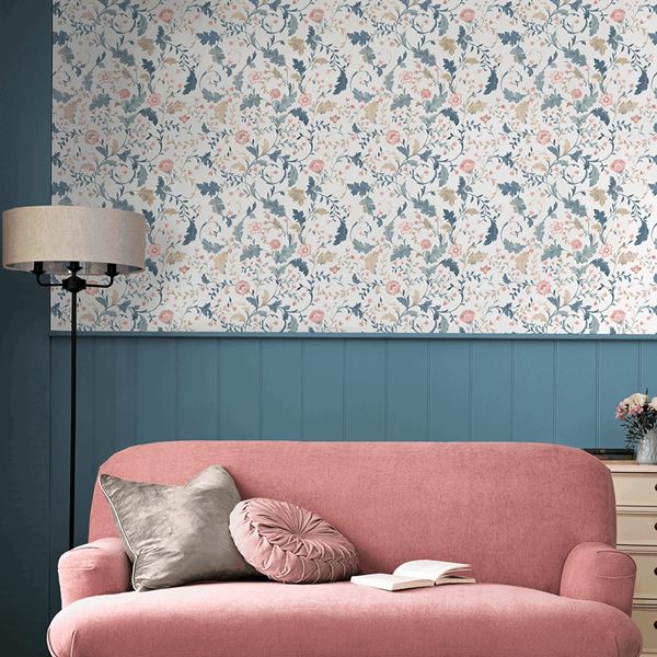 Litton Wallpaper - Dusky Seaspray